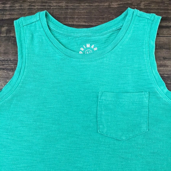 Primary Green Tank Top - Picture 3 of 9